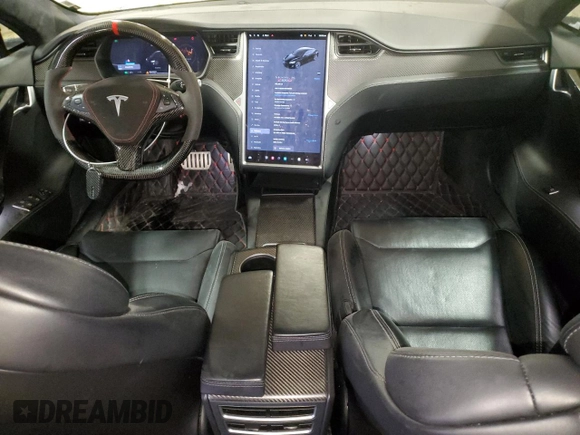 2018 Tesla Model S 75D with VIN 5YJSA1E44JF268656, listed as a Copart auction lot 88532685 with 102,459 mi miles and Non repairable. Bid and sale history available at DreamBid. Image 8.
