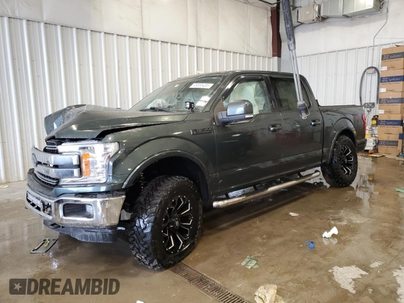 2018 Ford F-150 XL with VIN 1FTEW1E59JKD65202, listed as a Copart auction lot 46665485 with 0 mi miles and Non Repairable. Bid and sale history available at carsss.com. Image 1.