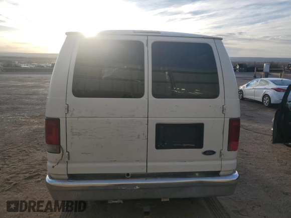 2005 Ford Econoline Passenger XL with VIN 1FMRE11L75HA12481, listed as a Copart auction lot 50769075 with 260,238 mi miles and Salvage title. Bid and sale history available at DreamBid. Image 6.