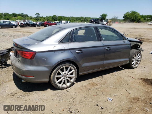 2016 Audi A3 2.0T Premium with VIN WAUB8GFFXG1060519, listed as a Copart auction lot 53621633 with 40,896 mi miles. Bid and sale history available at carsss.com. Image 3.