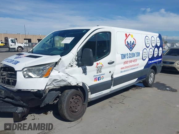 2015 Ford Transit XL z VIN 1FBZX2ZM5FKA97492, wystawiony jako IAAI lot #42018625 z przebiegiem 73 377 mil mil oraz . Historia ofert i sprzedaży dostępna na DreamBid. Obrazek 2.