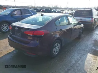 2018 Kia Forte LX with VIN 3KPFK4A72JE206565, listed as a IAAI auction lot 41639846 with 98,429 mi miles. Bid and sale history available at carsss.com. Image 4.