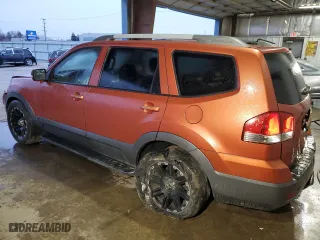 2009 Kia Borrego LX with VIN KNDJJ741395023902, listed as a Copart auction lot 83908374 with 232,282 mi miles and Salvage Title. Bid and sale history available at carsss.com. Image 2.