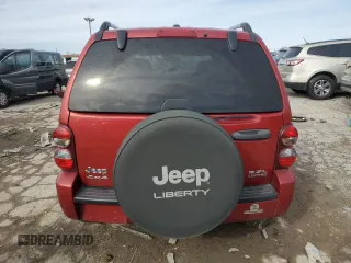 2007 Jeep Liberty Limited with VIN 1J4GL58KX7W722229, listed as a Copart auction lot 44328625 with Not Provided miles and Salvage Title. Bid and sale history available at DreamBid. Image 6.