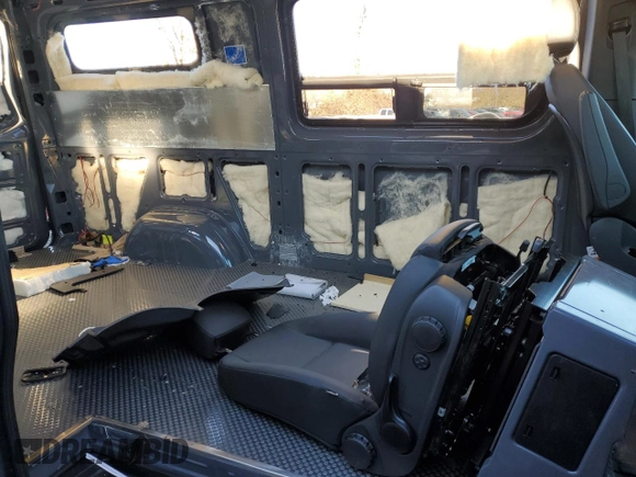 2023 Mercedes-Benz Sprinter with VIN W1Y4NBHY9PT139900, listed as a Copart auction lot 89382725 with 2,836 mi miles and Salvage Title. Bid and sale history available at DreamBid. Image 11.