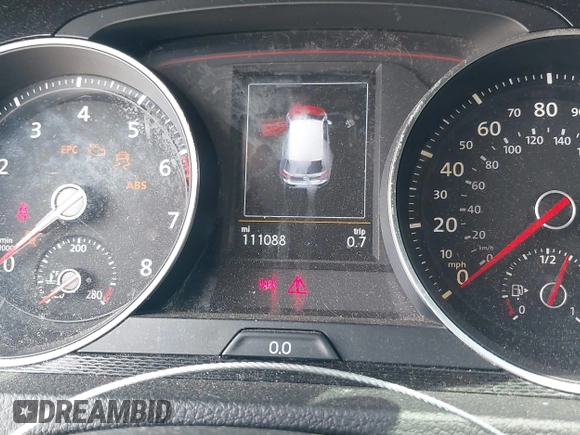2015 Volkswagen GTI S с VIN 3VWYT7AU5FM070973, выставлен на аукционе IAAI как лот 42386040 с пробегом 111 088 миль миль и . История ставок и продаж доступна на DreamBid. Изображение 7.