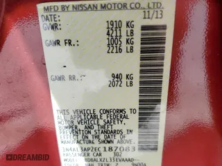 2014 Nissan Altima 2.5 with VIN 1N4AL3AP2EC187083, listed as a Copart auction lot 50710985 with 137,689 mi miles and Salvage Title. Bid and sale history available at carsss.com. Image 12.