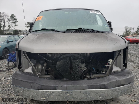 2010 Chevrolet Express Passenger LT with VIN 1GA2G1DG9A1135550, listed as a Copart auction lot 79541594 with 0 mi miles and Salvage Title. Bid and sale history available at carsss.com. Image 5.