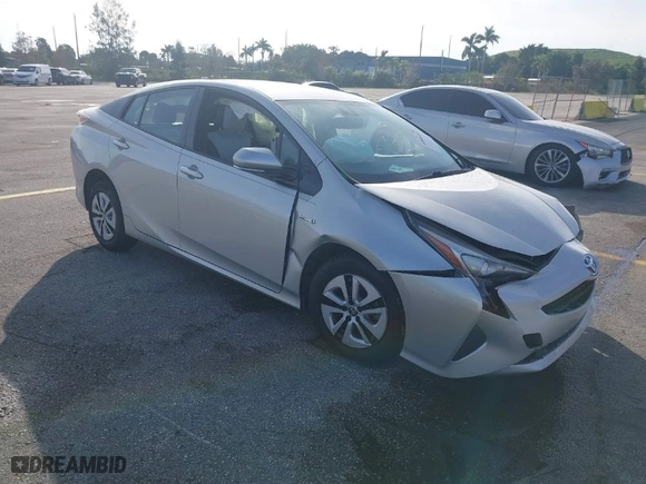 2016 Toyota Prius Four with VIN JTDKARFU1G3009156, listed as a IAAI auction lot 40906451 with 67,449 mi miles. Bid and sale history available at carsss.com. Image 1.