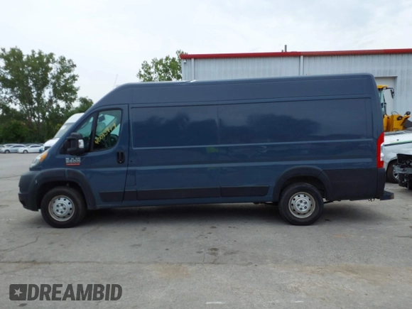 2020 Ram ProMaster Cargo with VIN 3C6URVJG0LE116933, listed as a IAAI auction lot 40093979 with 80,726 mi miles and . Bid and sale history available at carsss.com. Image 15.