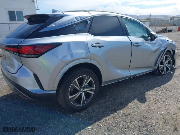 2024 Lexus RX with VIN 2T2BAMBA0RC049779, listed as a IAAI auction lot 41701330 with 2,560 mi miles. Bid and sale history available at carsss.com. Image 4.
