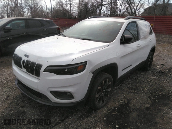 2021 Jeep Cherokee Latitude Lux with VIN 1C4PJMMX0MD193193, listed as a IAAI auction lot 41806728 with 42,169 mi miles and . Bid and sale history available at carsss.com. Image 2.