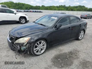 2006 Lexus IS 350 z VIN JTHBE262665011139, wystawiony jako Copart lot #55074995 z przebiegiem 226 148 mil mil oraz Szkoda całkowita • Salvage title. Historia ofert i sprzedaży dostępna na DreamBid. Obrazek 1.