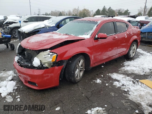 2012 Dodge Avenger SXT Plus with VIN 1C3CDZEG1CN133681, listed as a Copart auction lot 79973194 with 179,905 mi miles and Salvage Title. Bid and sale history available at carsss.com. Image 1.