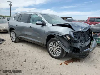 2024 GMC Acadia FWD Denali with VIN 1GKENLKS1RJ176560, listed as a Copart auction lot 49456855 with 5,509 mi miles and Salvage Title. Bid and sale history available at carsss.com. Image 4.
