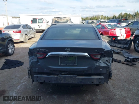 2020 Nissan Maxima SV with VIN 1N4AA6CV3LC371884, listed as a IAAI auction lot 41823571 with 83,441 mi miles and . Bid and sale history available at DreamBid. Image 17.