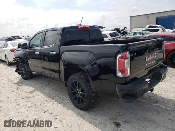 2022 GMC Canyon 4WD Denali with VIN 1GTG6EEN2N1205576, listed as a Copart auction lot 67949583 with 26,885 mi miles. Bid and sale history available at carsss.com. Image 2.