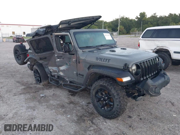 2022 Jeep Wrangler Unlimited Sport with VIN 1C4HJXDN9NW241154, listed as a IAAI auction lot 40211944 with 31,344 mi miles and . Bid and sale history available at DreamBid. Image 13.
