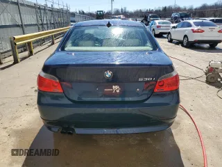 2006 BMW 5 Series 530i with VIN WBANE73556CM39724, listed as a Copart auction lot 46697405 with 191,164 mi miles and Non Repairable. Bid and sale history available at carsss.com. Image 6.