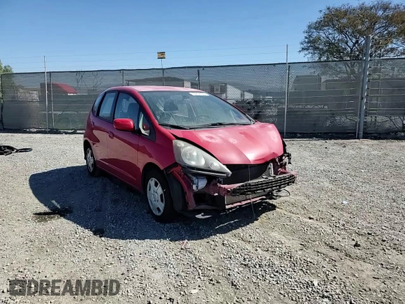 2013 Honda Fit with VIN JHMGE8H35DC076149, listed as a Copart auction lot 46454135 with 153,392 mi miles and Salvage Title. Bid and sale history available at carsss.com. Image 10.