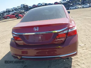 2016 Honda Accord Sport с VIN 1HGCR2F55GA064638, выставлен на аукционе IAAI как лот 42274480 с пробегом 128 753 миль миль и . История ставок и продаж доступна на DreamBid. Изображение 16.