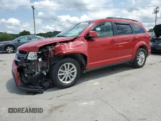 2017 Dodge Journey SXT z VIN 3C4PDCBB9HT697041, wystawiony jako Copart lot #56941895 z przebiegiem 137 474 mil mil oraz Szkoda całkowita • Salvage title. Historia ofert i sprzedaży dostępna na DreamBid. Obrazek 1.
