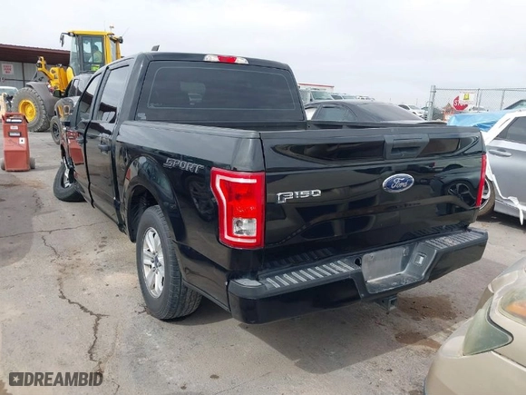 2017 Ford F-150 XL with VIN 1FTEW1CP0HKD32958, listed as a IAAI auction lot 41529189 with 210,502 mi miles. Bid and sale history available at carsss.com. Image 3.