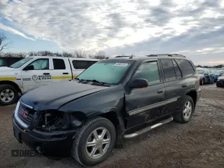 2005 GMC Envoy SLT with VIN 1GKDT13S552310799, listed as a Copart auction lot 43586125 with 182,928 mi miles and Salvage Title. Bid and sale history available at carsss.com. Image 1.
