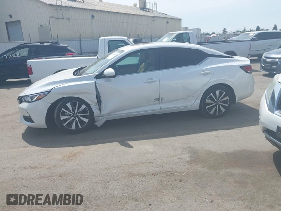2022 Nissan Sentra SV with VIN 3N1AB8CVXNY295869, listed as a IAAI auction lot 41976310 with 16,126 mi miles and . Bid and sale history available at DreamBid. Image 14.