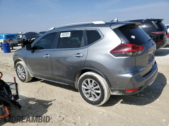 2019 Nissan Rogue SV with VIN KNMAT2MT9KP525354, listed as a Copart auction lot 44823025 with 85,719 mi miles and Salvage Title. Bid and sale history available at carsss.com. Image 2.
