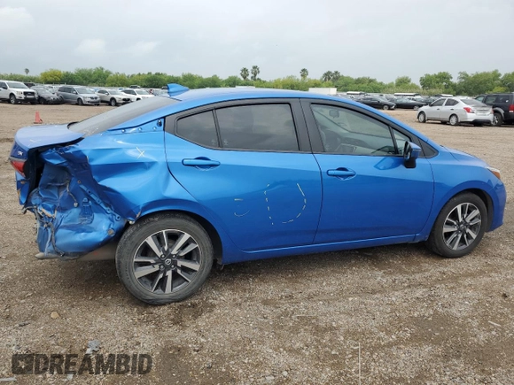 2020 Nissan Versa SV z VIN 3N1CN8EV7LL883512, wystawiony jako Copart lot #53802875 z przebiegiem 74 161 mil mil oraz Szkoda całkowita • Salvage title. Historia ofert i sprzedaży dostępna na DreamBid. Obrazek 3.