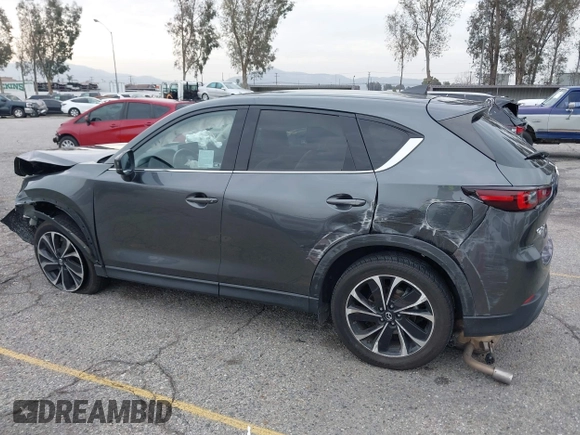 2022 Mazda CX-5 2.5 S Premium Plus Package with VIN JM3KFBEM1N0523105, listed as a IAAI auction lot 41730897 with 64,008 mi miles. Bid and sale history available at carsss.com. Image 14.