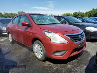 2018 Nissan Versa S Plus with VIN 3N1CN7AP5JL883863, listed as a Copart auction lot 53890312 with Not Provided miles and Non Repairable. Bid and sale history available at carsss.com. Image 1.