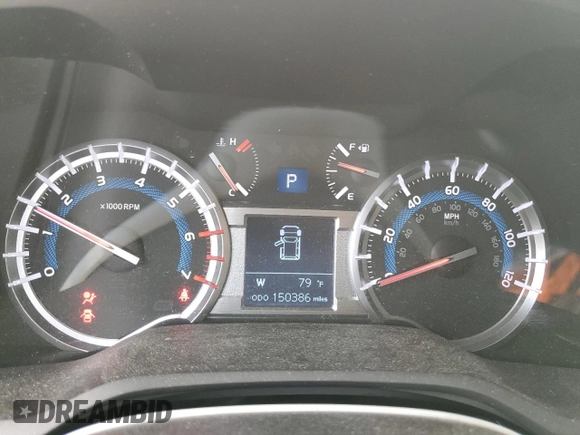2017 Toyota 4Runner SR5 с VIN JTEBU5JR5H5465181, выставлен на аукционе Copart как лот 57062665 с пробегом 150 386 миль миль и Списание • Salvage title. История ставок и продаж доступна на DreamBid. Изображение 9.
