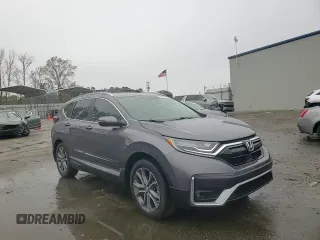 2021 Honda CR-V Touring with VIN 2HKRW1H96MH420465, listed as a Copart auction lot 86885384 with 61,699 mi miles and Salvage Title. Bid and sale history available at carsss.com. Image 15.