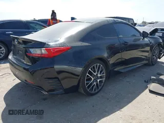 2016 Lexus RC 200t F Sport with VIN JTHHA5BC8G5002790, listed as a IAAI auction lot 41787205 with 59,165 mi miles and . Bid and sale history available at DreamBid. Image 4.