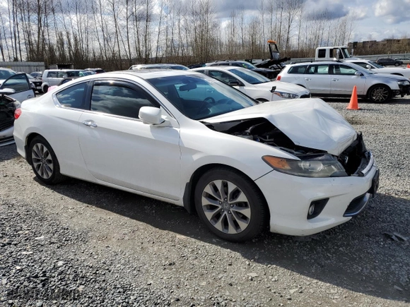 2014 Honda Accord Coupe EX-L with VIN 1HGCT1B8XEA008090, listed as a Copart auction lot 48905025 with 112,707 mi miles and Salvage Title. Bid and sale history available at carsss.com. Image 4.