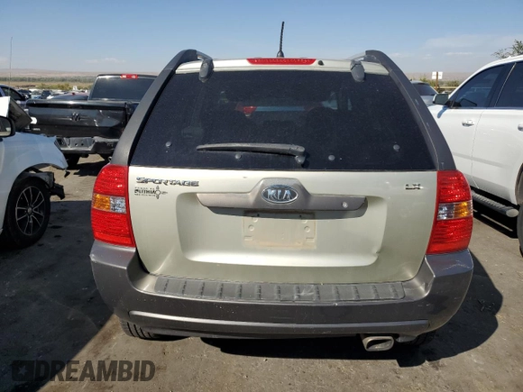 2006 Kia Sportage LX z VIN KNDJF724967294171, wystawiony jako Copart lot #75556994 z przebiegiem 141 868 mil mil oraz Szkoda całkowita • Salvage title. Historia ofert i sprzedaży dostępna na DreamBid. Obrazek 6.