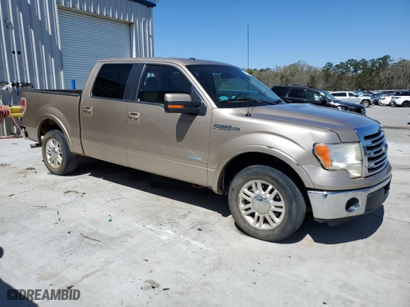 2013 Ford F-150 XL with VIN 1FTFW1CT0DFC47235, listed as a Copart auction lot 49173535 with 268,294 mi miles and Salvage Title. Bid and sale history available at carsss.com. Image 4.