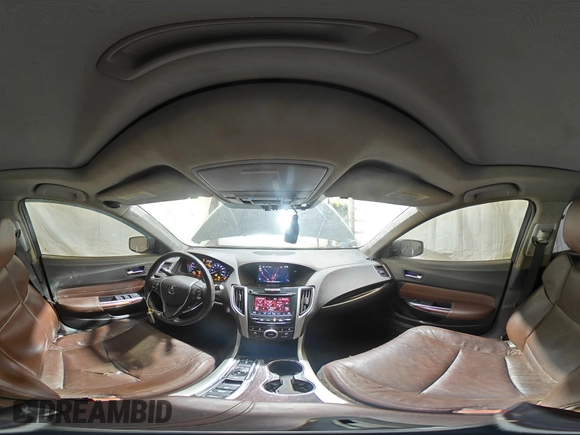 2017 Acura TLX V6 w/Technology Pkg with VIN 19UUB3F59HA000800, listed as a Copart auction lot 46326765 with 155,222 mi miles and Salvage Title. Bid and sale history available at carsss.com. Image 15.