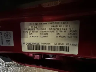 2024 Mazda CX-30 S Preferred z VIN 3MVDMBCM7RM695957, wystawiony jako Copart lot #61629925 z przebiegiem 21 752 mil mil oraz Szkoda całkowita • Salvage title. Historia ofert i sprzedaży dostępna na DreamBid. Obrazek 9.