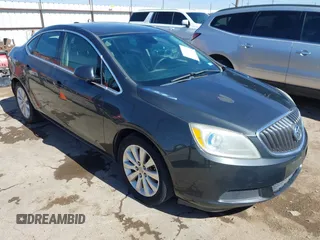 2015 Buick Verano with VIN 1G4PP5SK8F4138887, listed as a IAAI auction lot 41672801 with 135,002 mi miles. Bid and sale history available at carsss.com. Image 1.