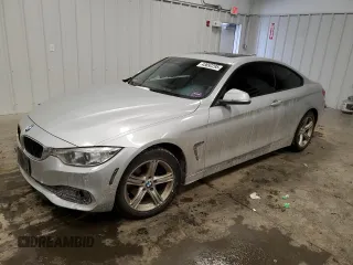2014 BMW 4 Series 428i xDrive with VIN WBA3N9C53EF721523, listed as a Copart auction lot 43892295 with 159,429 mi miles and Salvage Title. Bid and sale history available at carsss.com. Image 1.