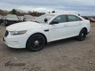 2017 Ford Police Interceptor with VIN 1FAHP2L80HG133748, listed as a Copart auction lot 74266404 with 74,097 mi miles and Salvage title. Bid and sale history available at DreamBid. Image 1.
