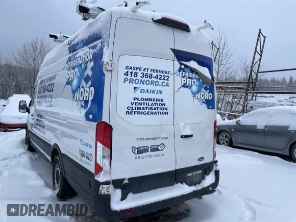 2019 Ford Transit с VIN 1FTYR3XM2KKA21877, выставлен на аукционе Copart как лот 50383455 с пробегом 162 141 миль миль и Списание • Salvage title. История ставок и продаж доступна на DreamBid. Изображение 2.