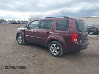 2013 Honda Pilot EX-L with VIN 5FNYF4H60DB066282, listed as a IAAI auction lot 40836817 with 244,122 mi miles and . Bid and sale history available at carsss.com. Image 3.