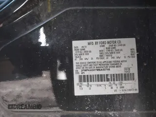 2021 Ford Edge SE с VIN 2FMPK4G97MBA50768, выставлен на аукционе IAAI как лот 41529430 с пробегом 89 523 миль миль и . История ставок и продаж доступна на DreamBid. Изображение 9.