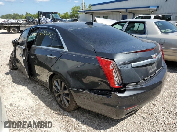 2016 Cadillac CTS Luxury Collection AWD with VIN 1G6AX5SS0G0184915, listed as a Copart auction lot 61536253 with Not Provided miles and Salvage Title. Bid and sale history available at DreamBid. Image 2.