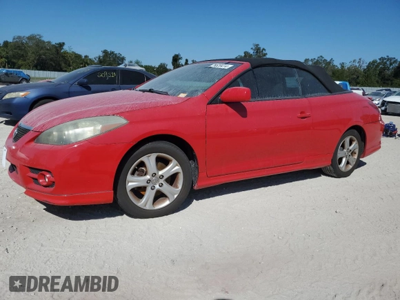 2007 Toyota Solara SE with VIN 4T1FA38PX7U122910, listed as a Copart auction lot 76520414 with Not Provided miles and Salvage Title. Bid and sale history available at DreamBid. Image 1.