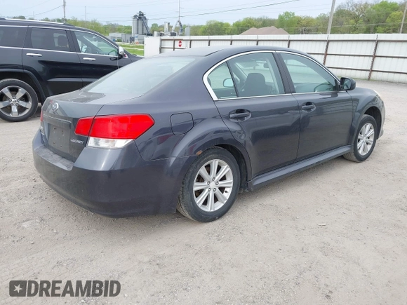 2011 Subaru Legacy Premium with VIN 4S3BMCC62B3210230, listed as a IAAI auction lot 42152147 with 128,358 mi miles and . Bid and sale history available at DreamBid. Image 4.
